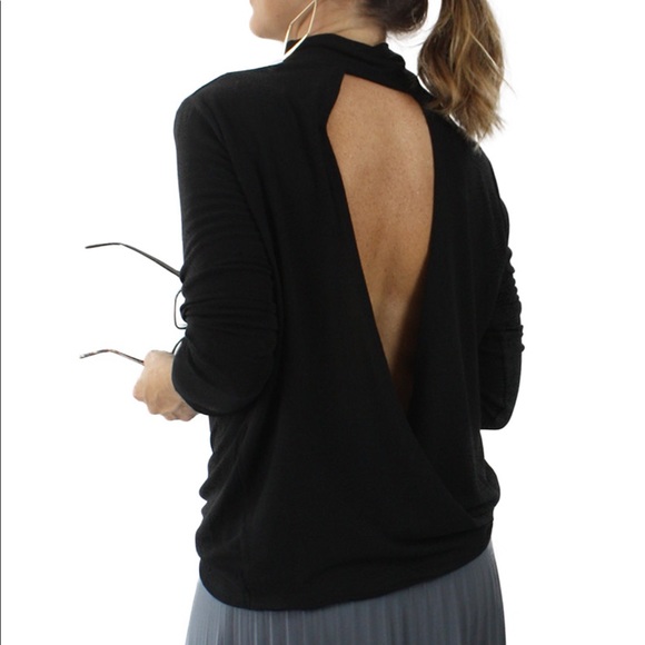 Open Back Sweater - Picture 2 of 5